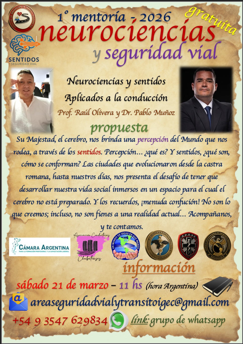 Análisis de casos sentidos seguridad vial